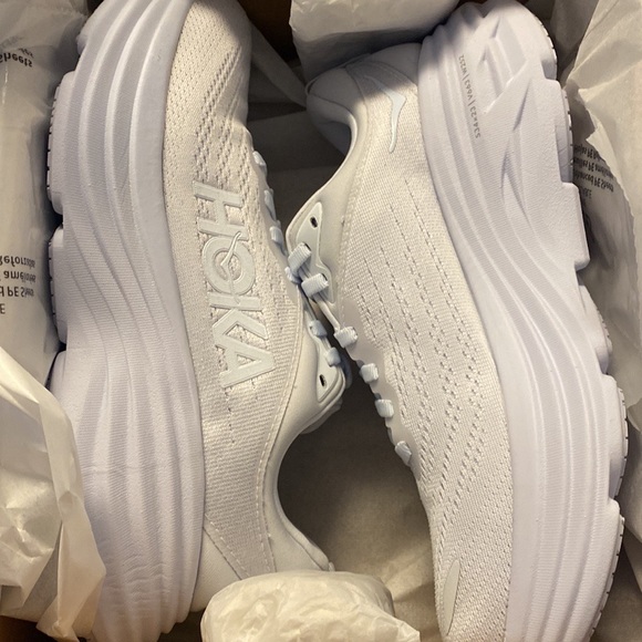 Hoka Bondi 8 White women size 7 - Picture 2 of 2